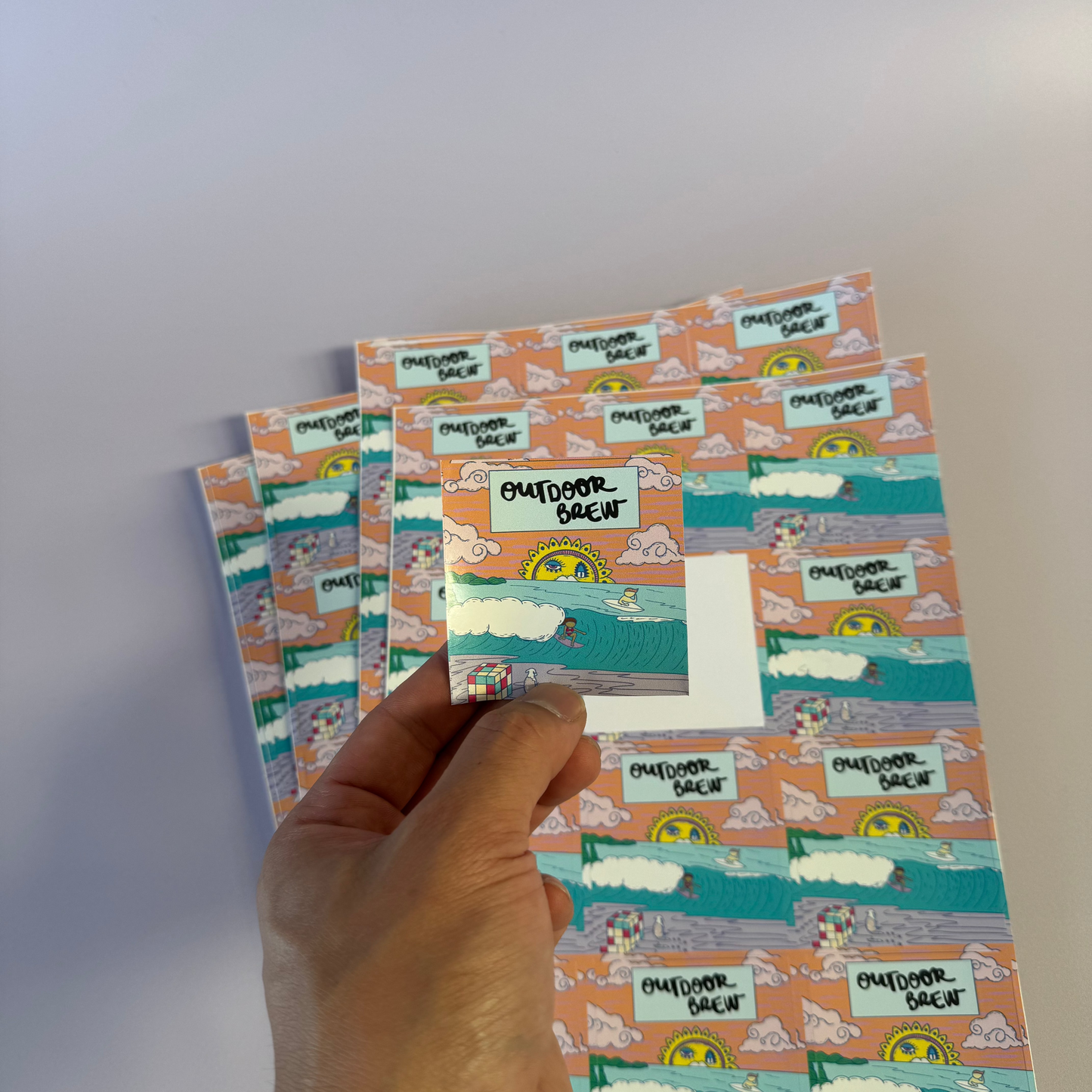 Square Sticker Sheets