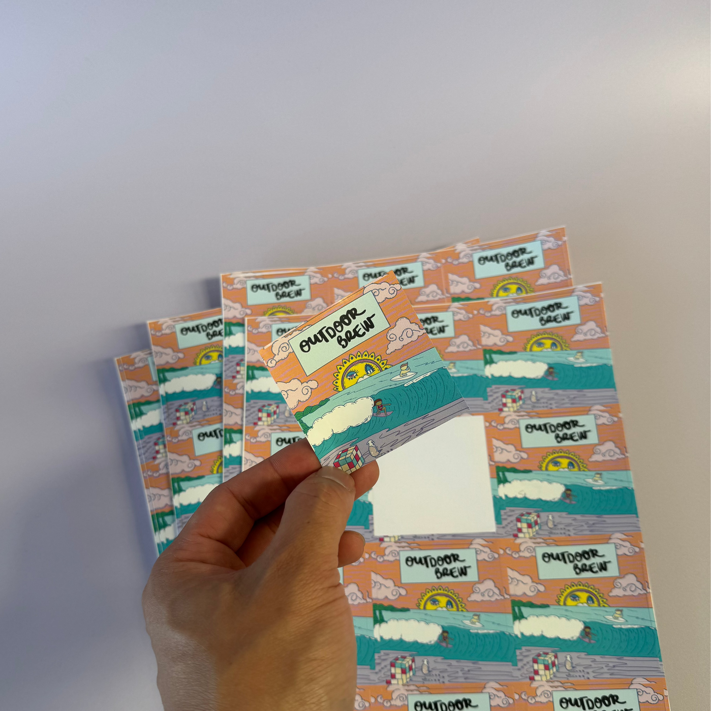 Square Sticker Sheets