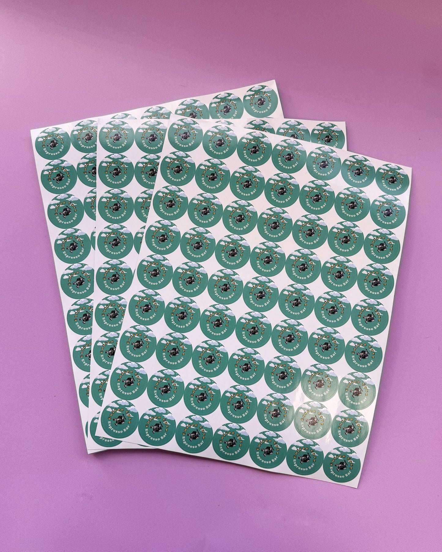 Circle Sticker Sheets
