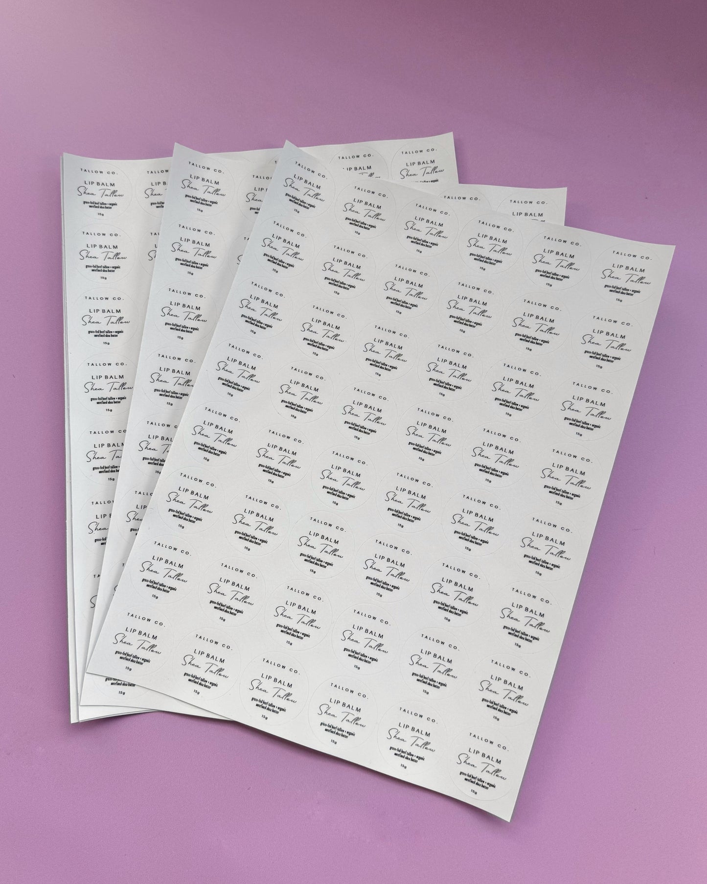 Circle Sticker Sheets
