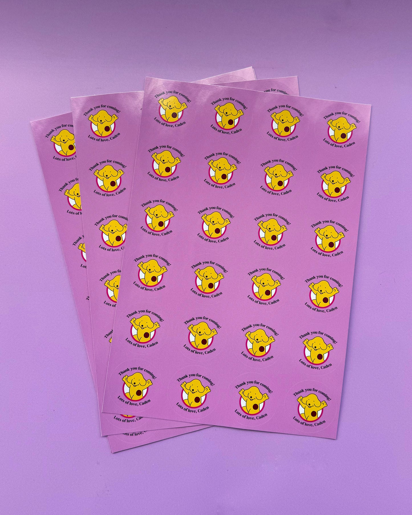 Circle Sticker Sheets