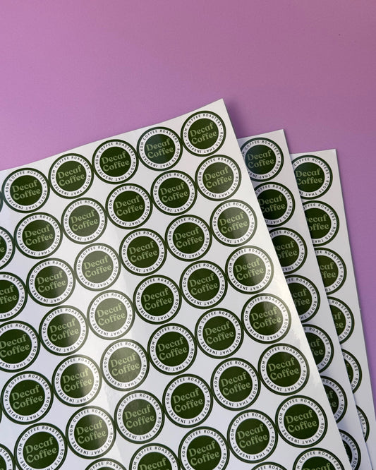 Circle Sticker Sheets