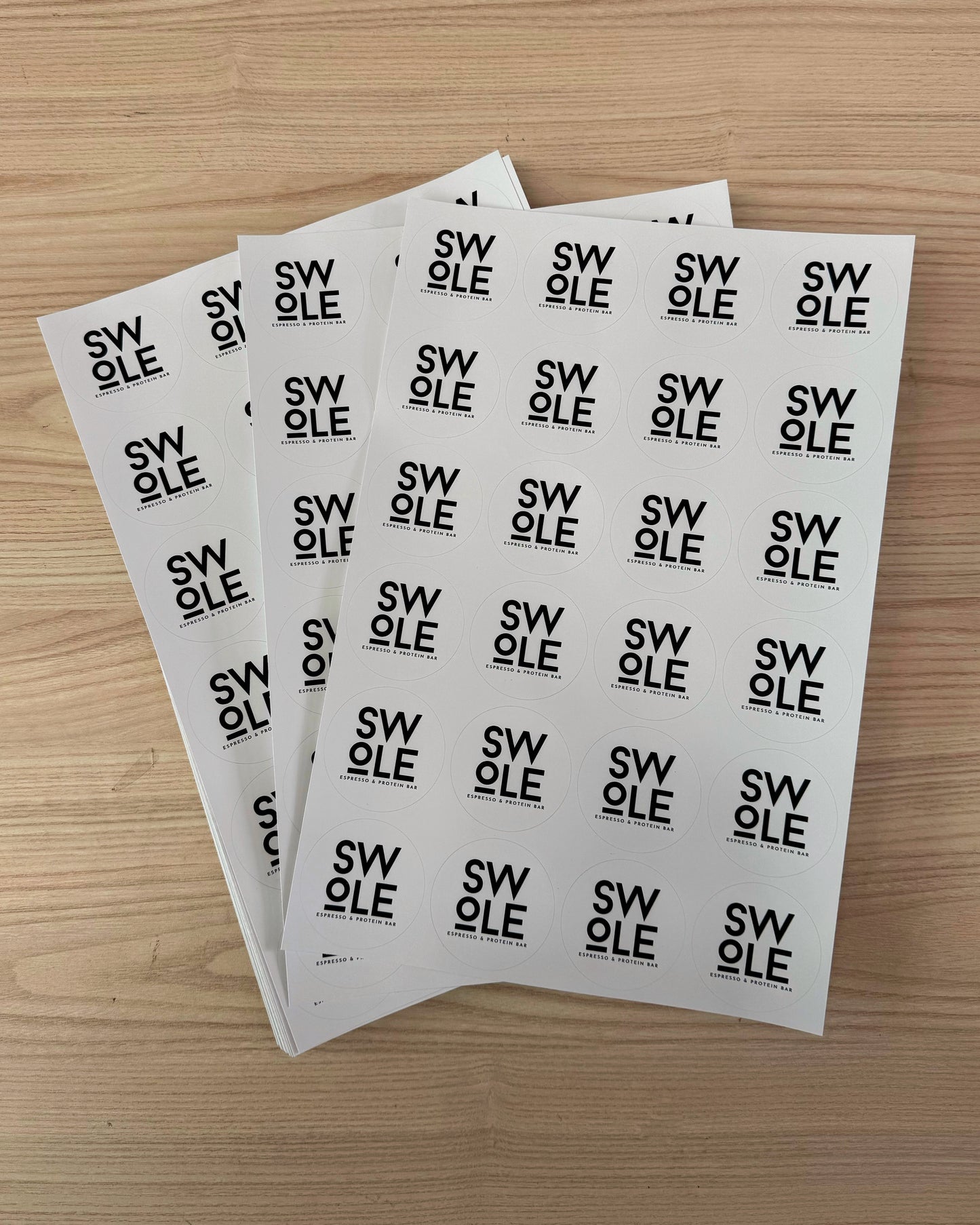 Circle Sticker Sheets